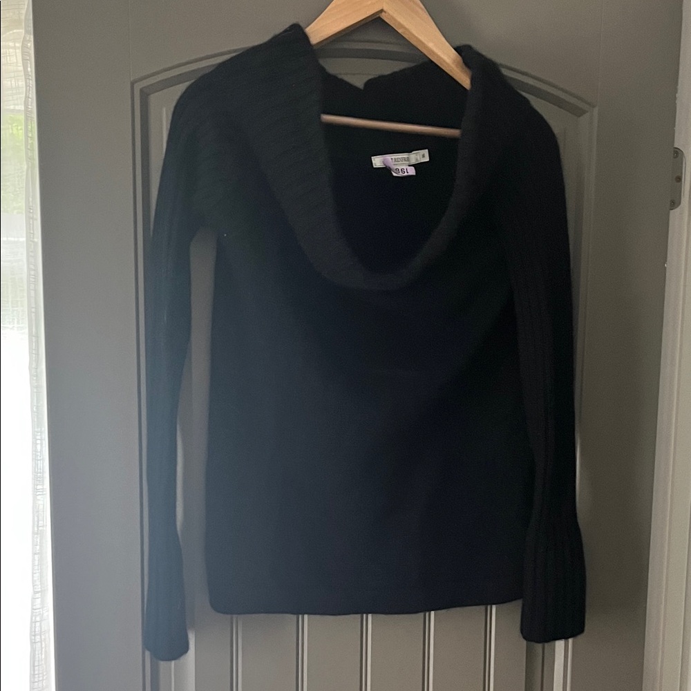 Holt Renfrew off shoulder cashmere sweater